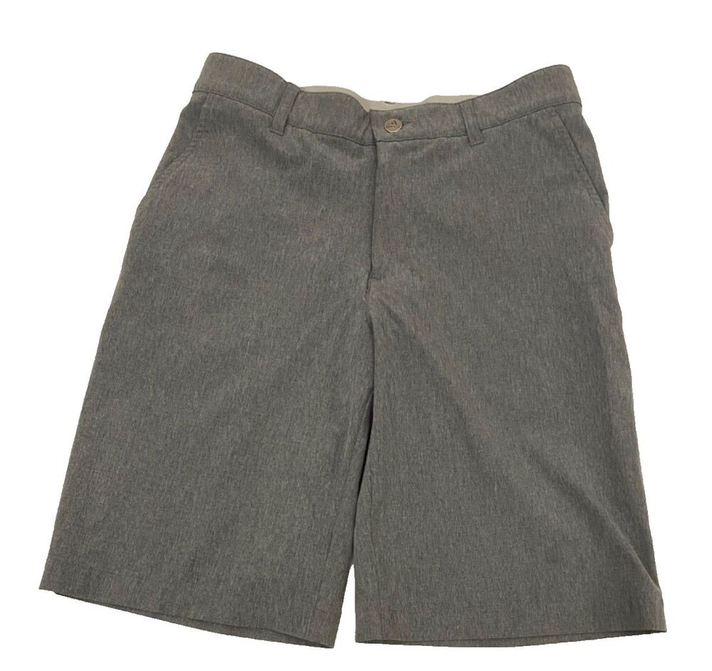 Adidas Dress Shorts~Men 30"~Gray~Golf~Business~Preppy~Career~Workwear~Minimalist